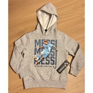 Lionel Messi Hoodie Greatest Of All Time GOAT Youth 5 Size XS